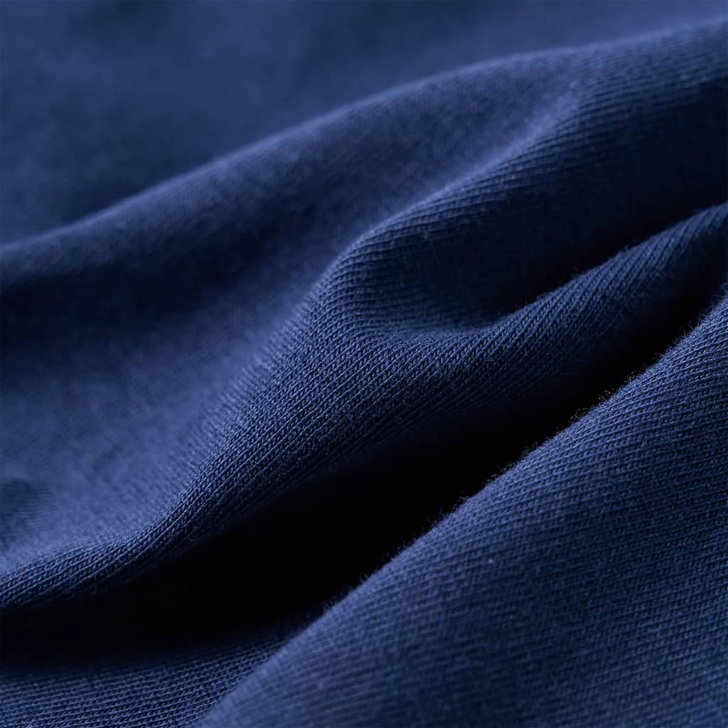 T-shirt pour enfant taille 92 - bleu marine, 92 (1 5-2 ans) - number 7.