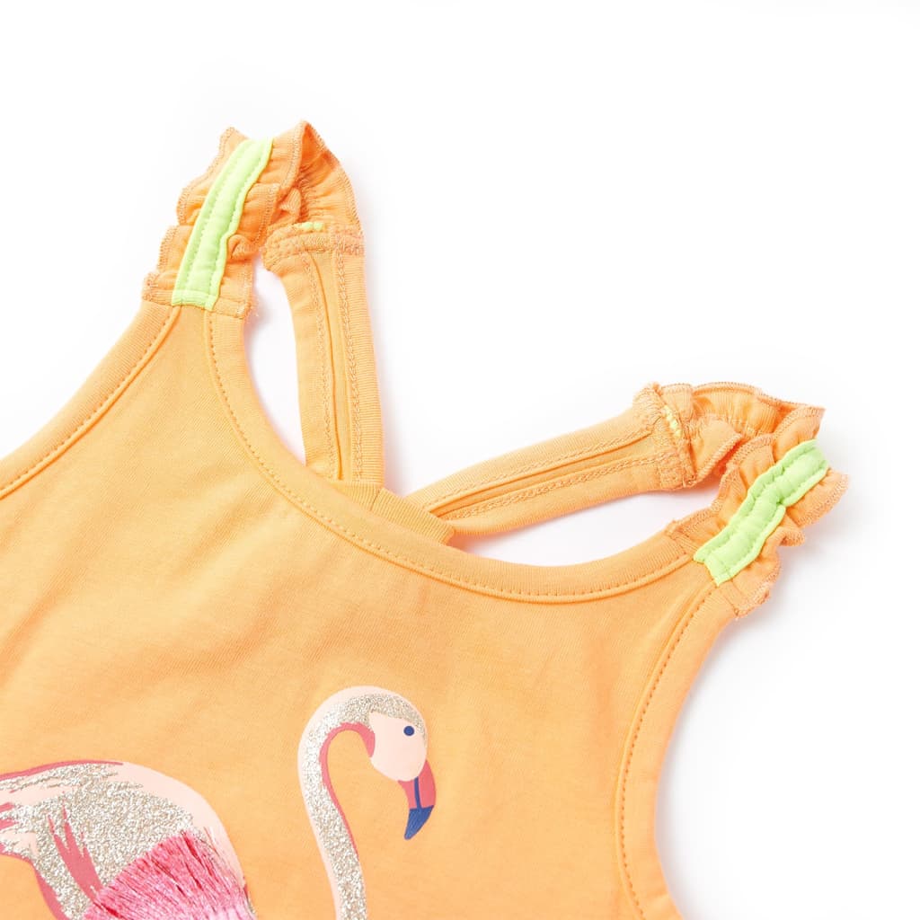 Débardeur pour enfant taille 92 - orange, 116 (5-6 ans) - number 3.