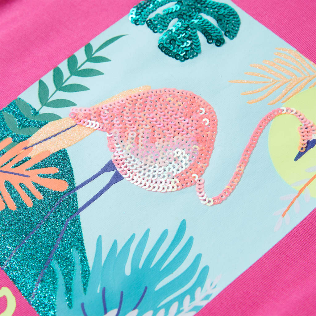 T-shirt pour enfant taille 92 rose - rose clair, 128 (7-8 ans) - number 4.