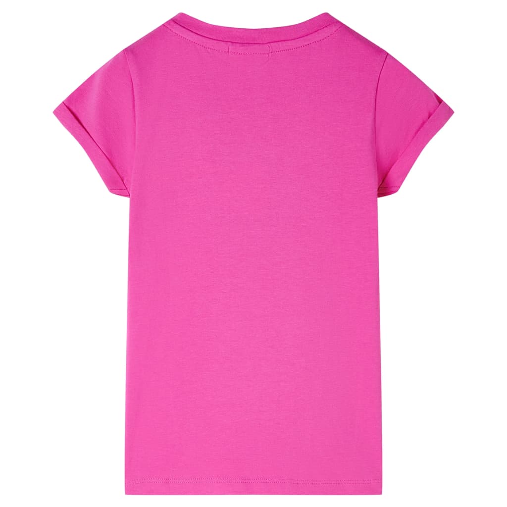 T-shirt pour enfant taille 92 rose - vert menthe, 116 (5-6 ans) - number 2.