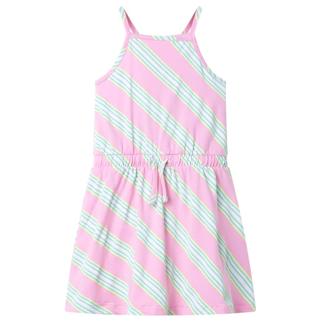 Robe pour enfant taille 92 avec dentelle rose - 92 (1 5-2 ans) - number 1.
