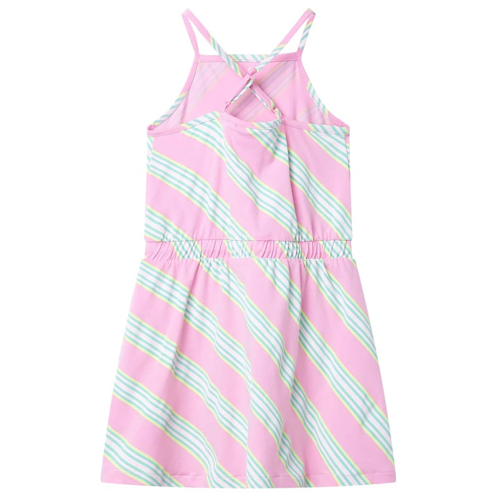 Robe pour enfant taille 92 avec dentelle rose - 92 (1 5-2 ans) - number 2.