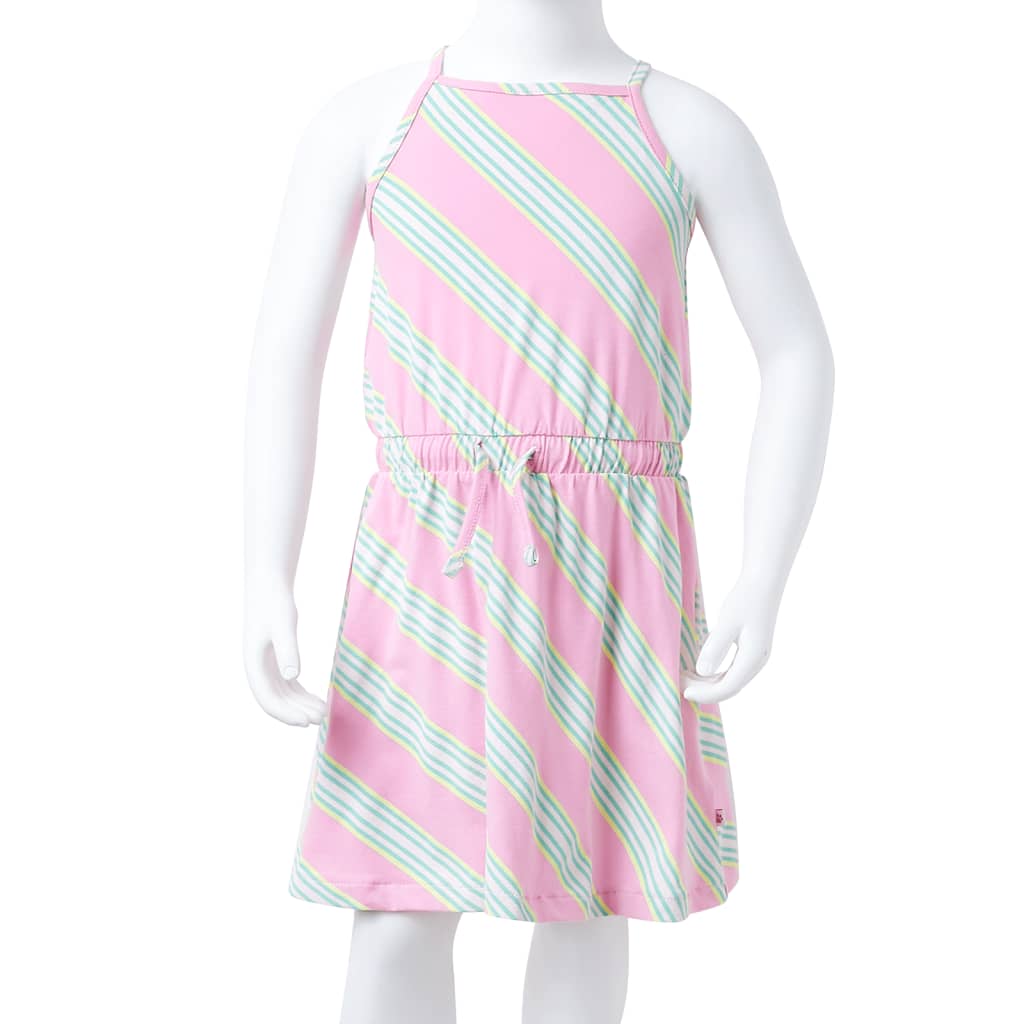 Robe pour enfant taille 92 avec dentelle rose - 92 (1 5-2 ans) - number 8.