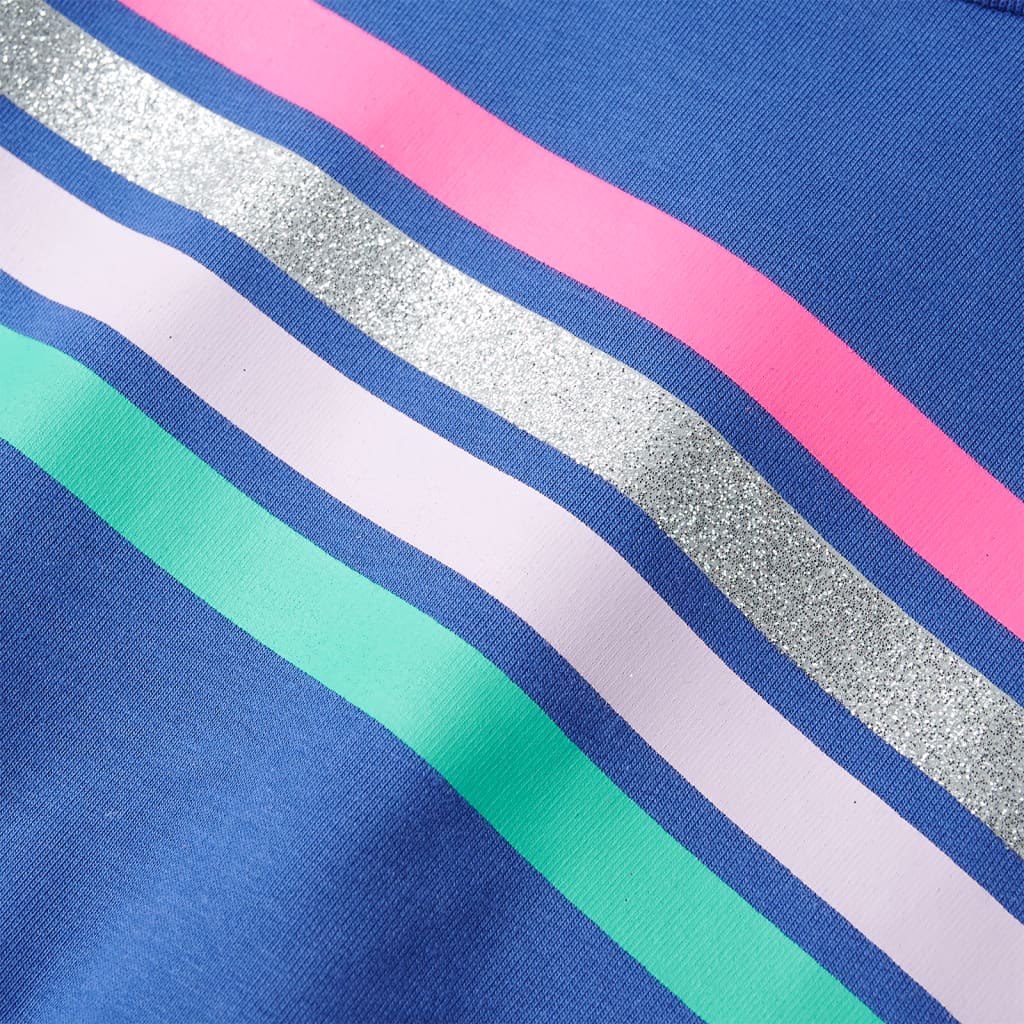 Robe pour enfant taille 92 avec dentelle bleu cobalt - 92 (1 5-2 ans) - number 4.