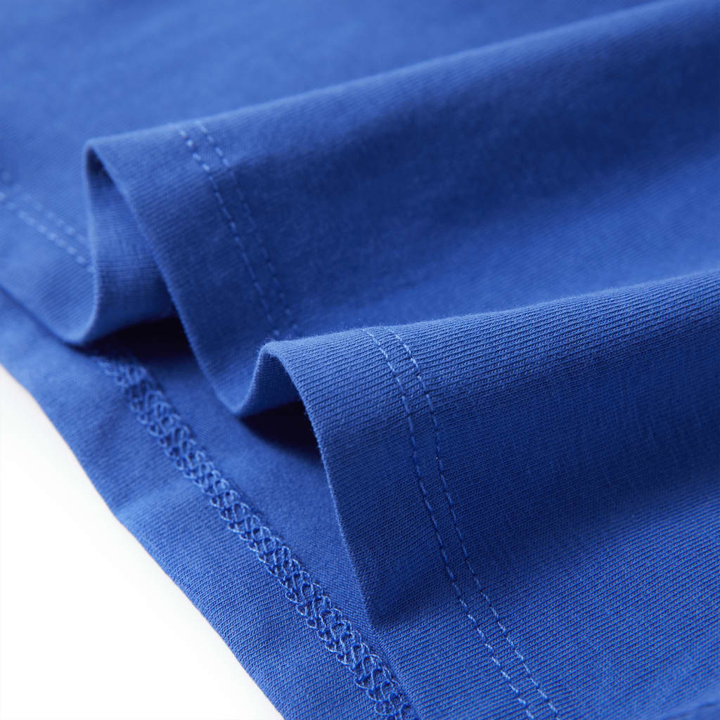 T-shirt pour enfant taille 92 bleu cobalt - vert menthe, 116 (5-6 ans) - number 6.