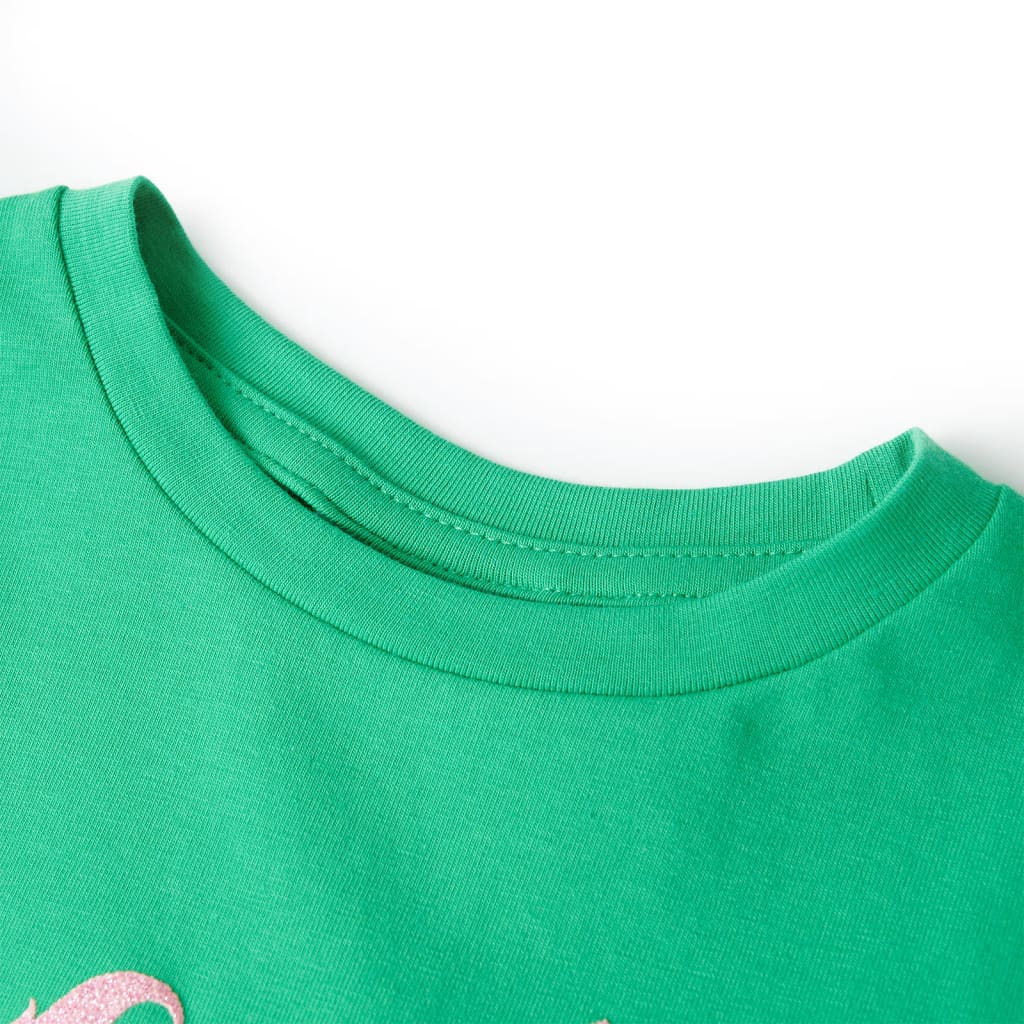 T-shirt pour enfant taille 92 - vert, 92 (1 5-2 ans) - number 3.