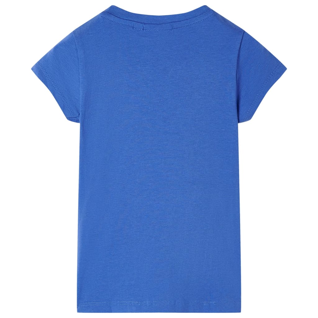 T-shirt pour enfant taille 92 bleu cobalt - bleu, 92 (1 5-2 ans) - number 2.