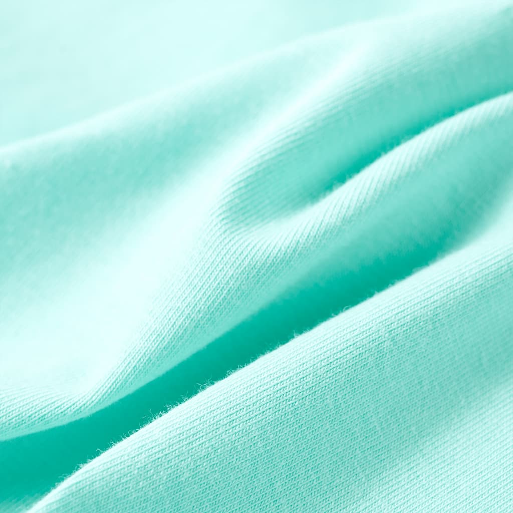 T-shirt pour enfant taille 92 vert clair - menthe, 92 (1 5-2 ans) - number 7.