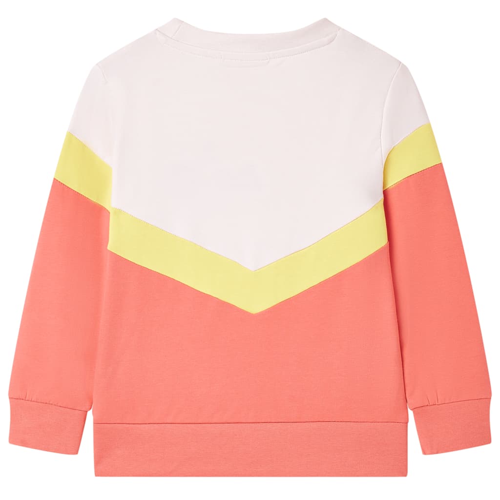 Sweat-shirt pour enfant taille 92 rose - 92 (1 5-2 ans) - number 2.