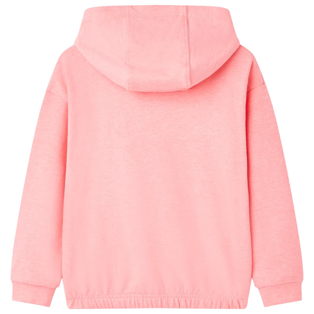 Sweat à capuche pour enfant taille 92 - rose, 92 (1 5-2 ans) - number 2.