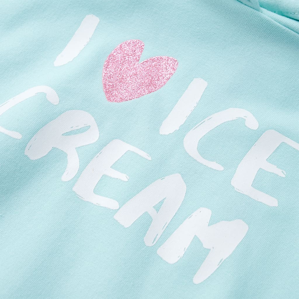 Sweat à capuche pour enfants taille 92 bleu clair - aqua, 92 (1 5-2 ans) - number 4.