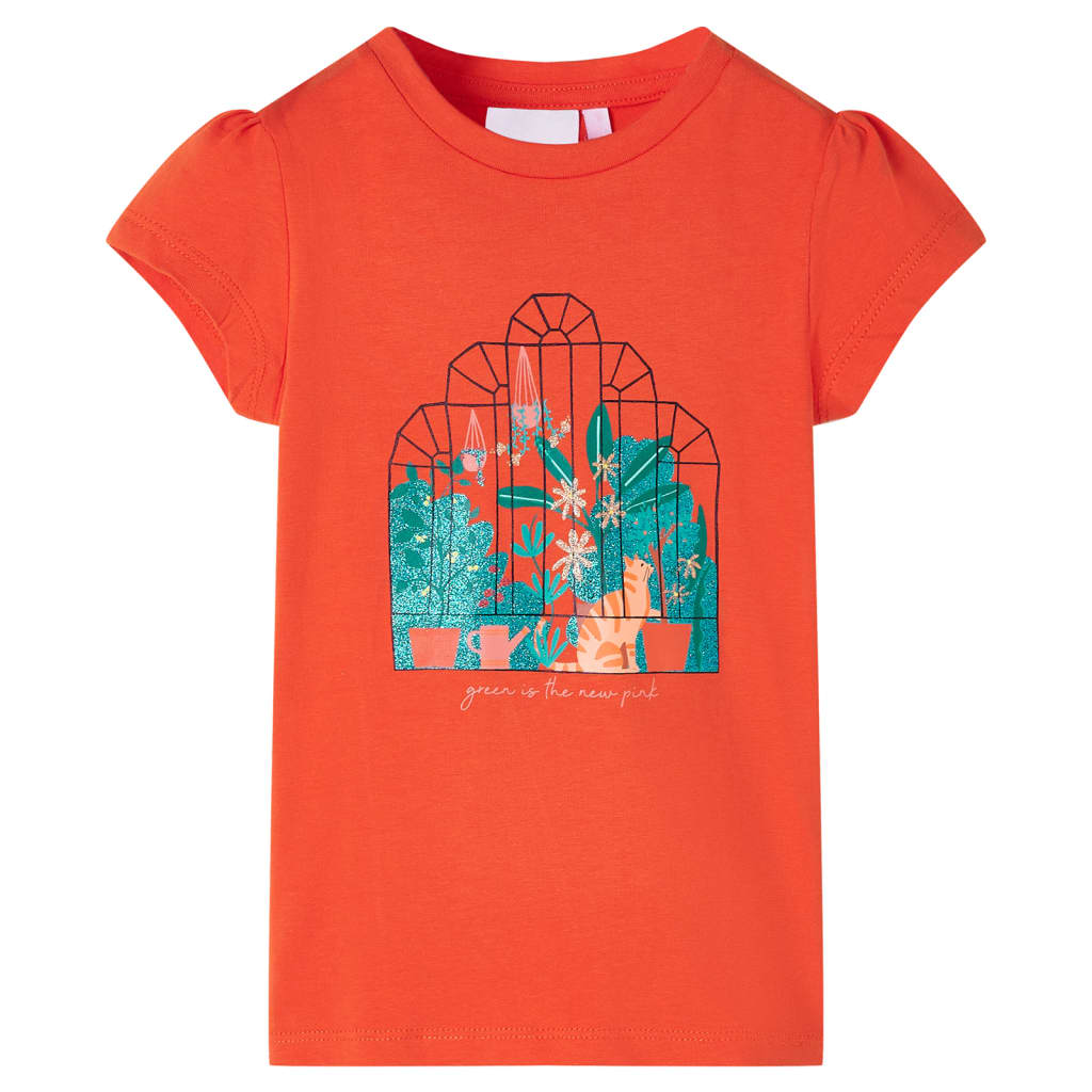 T-shirt pour enfant taille 92 - vert menthe, 104 (3-4 ans) - number 1.