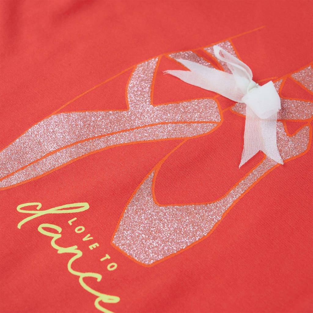 T-shirt pour enfant taille 92 - rose, 104 (3-4 ans) - number 5.