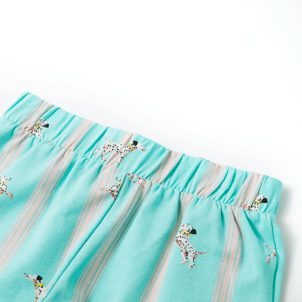 Pyjama pour enfant taille 92 manches courtes écru - 92 (1 5-2 ans) - number 11.