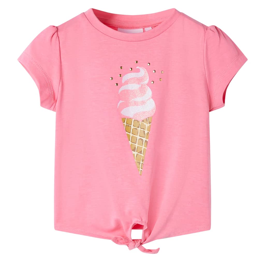 T-shirt pour enfant taille 92 - rose, 92 (1 5-2 ans) - number 1.