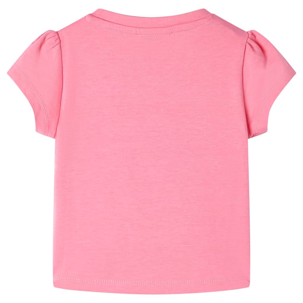T-shirt pour enfant taille 92 - rose, 92 (1 5-2 ans) - number 2.