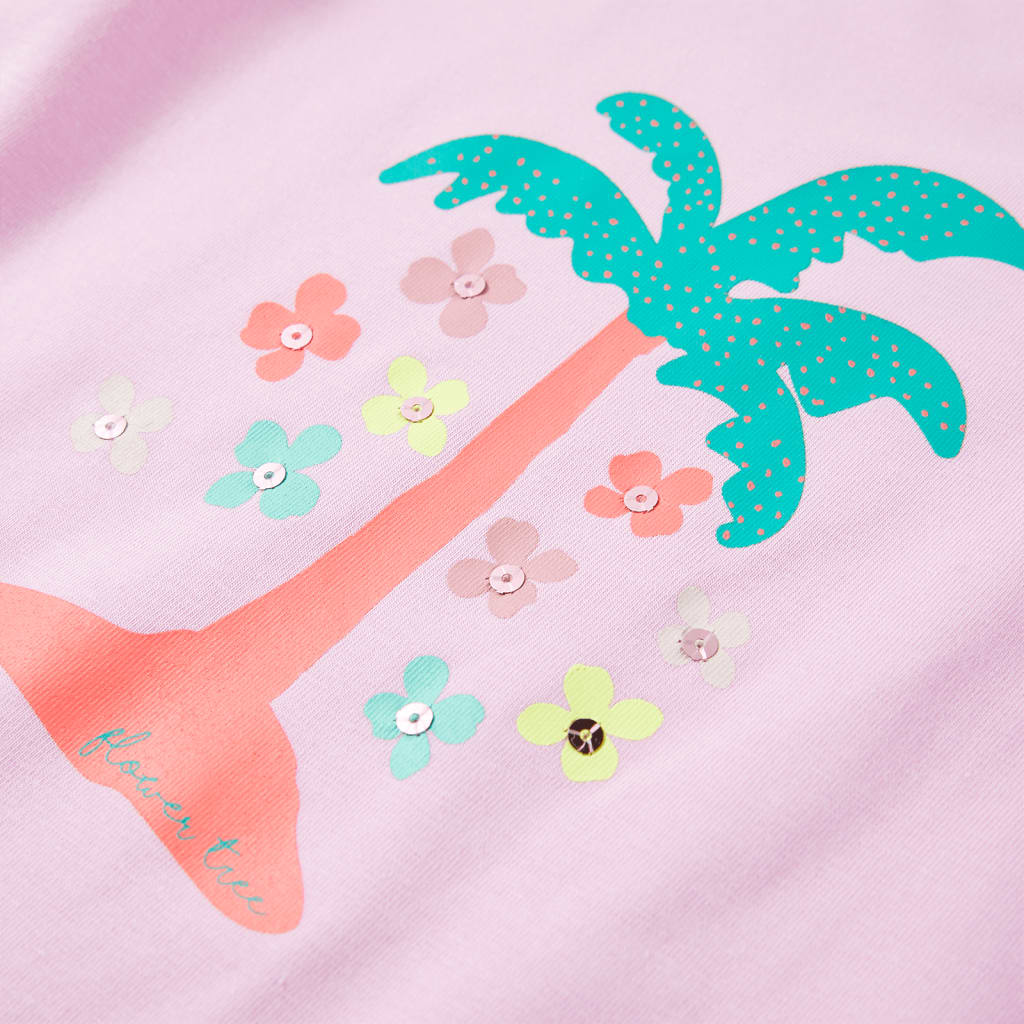 T-shirt pour enfant taille 92 - violet, 116 (5-6 ans) - number 4.