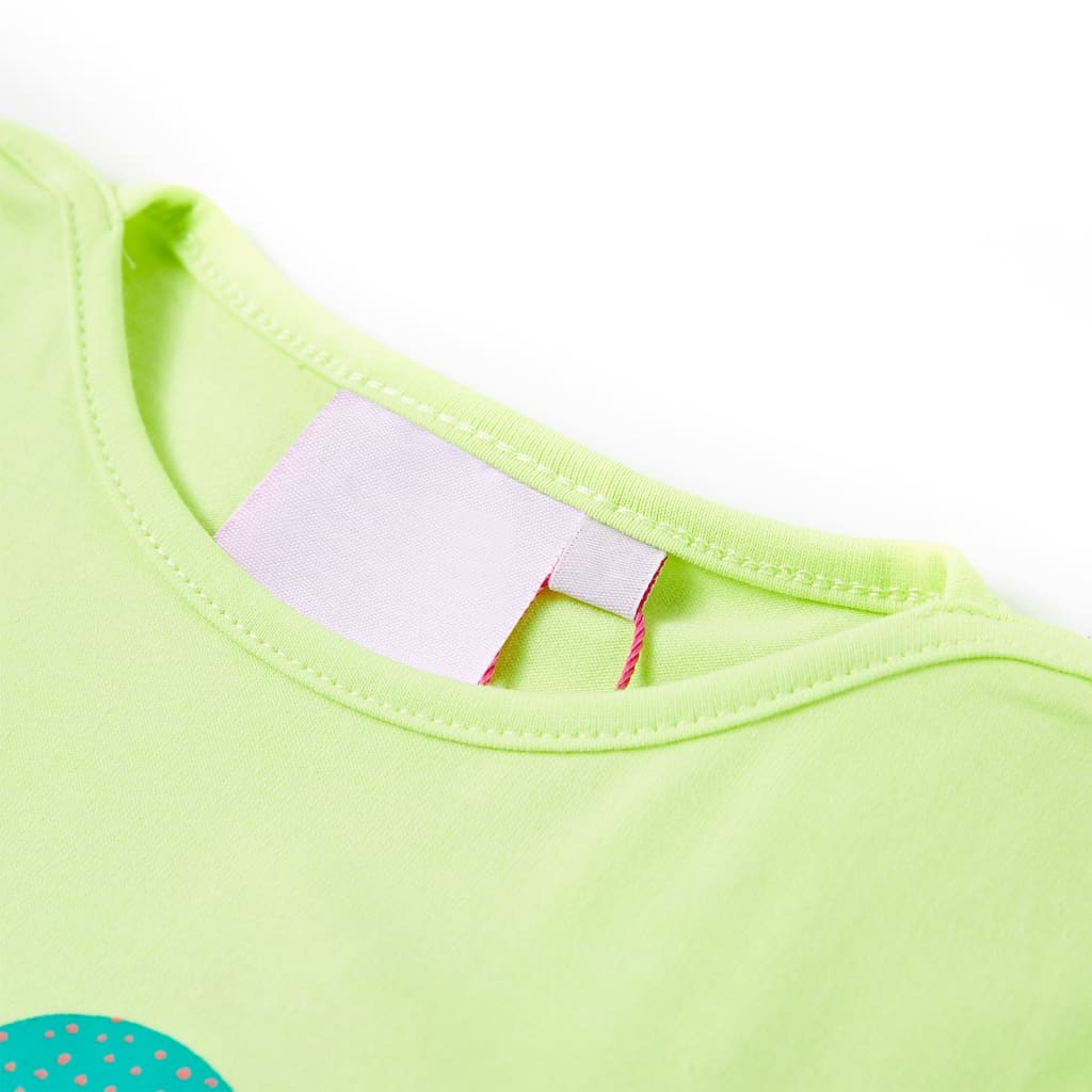 T-shirt pour enfant taille 92 - jaune, 92 (1 5-2 ans) - number 3.