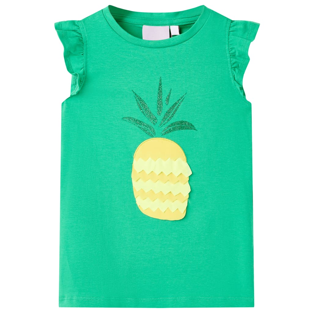 T-shirt pour enfant taille 92 - vert, 92 (1 5-2 ans) - number 1.