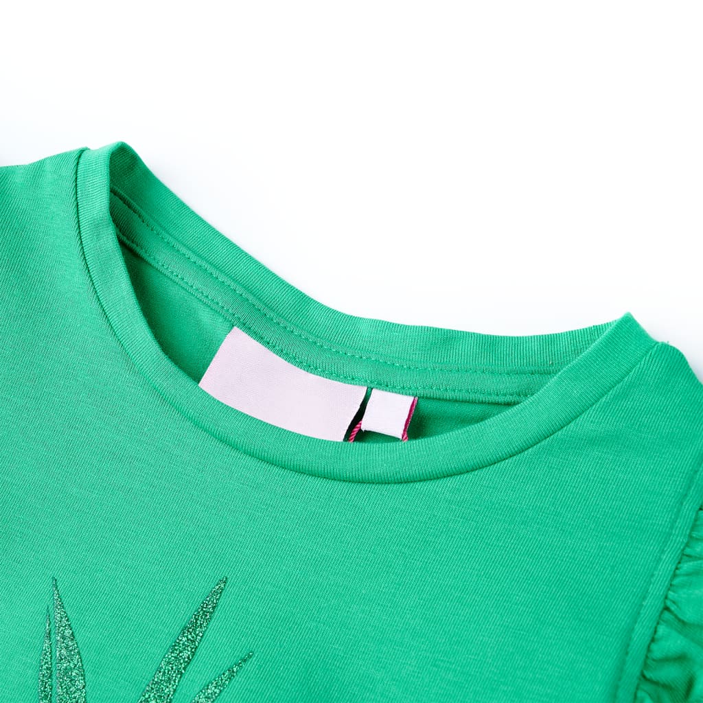 T-shirt pour enfant taille 92 - vert, 92 (1 5-2 ans) - number 3.