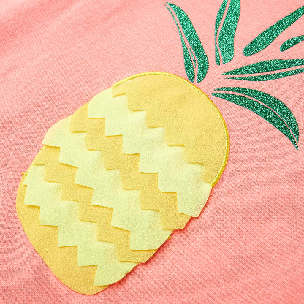 T-shirt pour enfant taille 92 couleur corail - rouge corail, 92 (1 5-2 ans) - number 4.