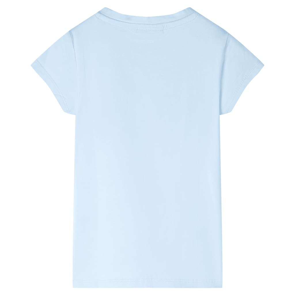 T-shirt pour enfant taille 92 bleu clair - bleu, 92 (1 5-2 ans) - number 2.