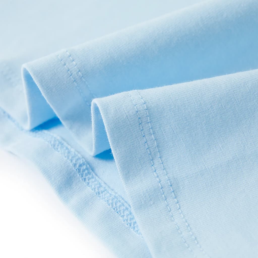 T-shirt pour enfant taille 92 bleu clair - bleu, 92 (1 5-2 ans) - number 6.