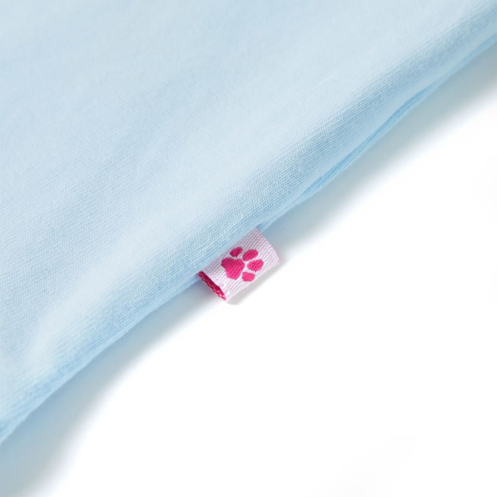 T-shirt pour enfant taille 92 bleu clair - bleu, 92 (1 5-2 ans) - number 5.