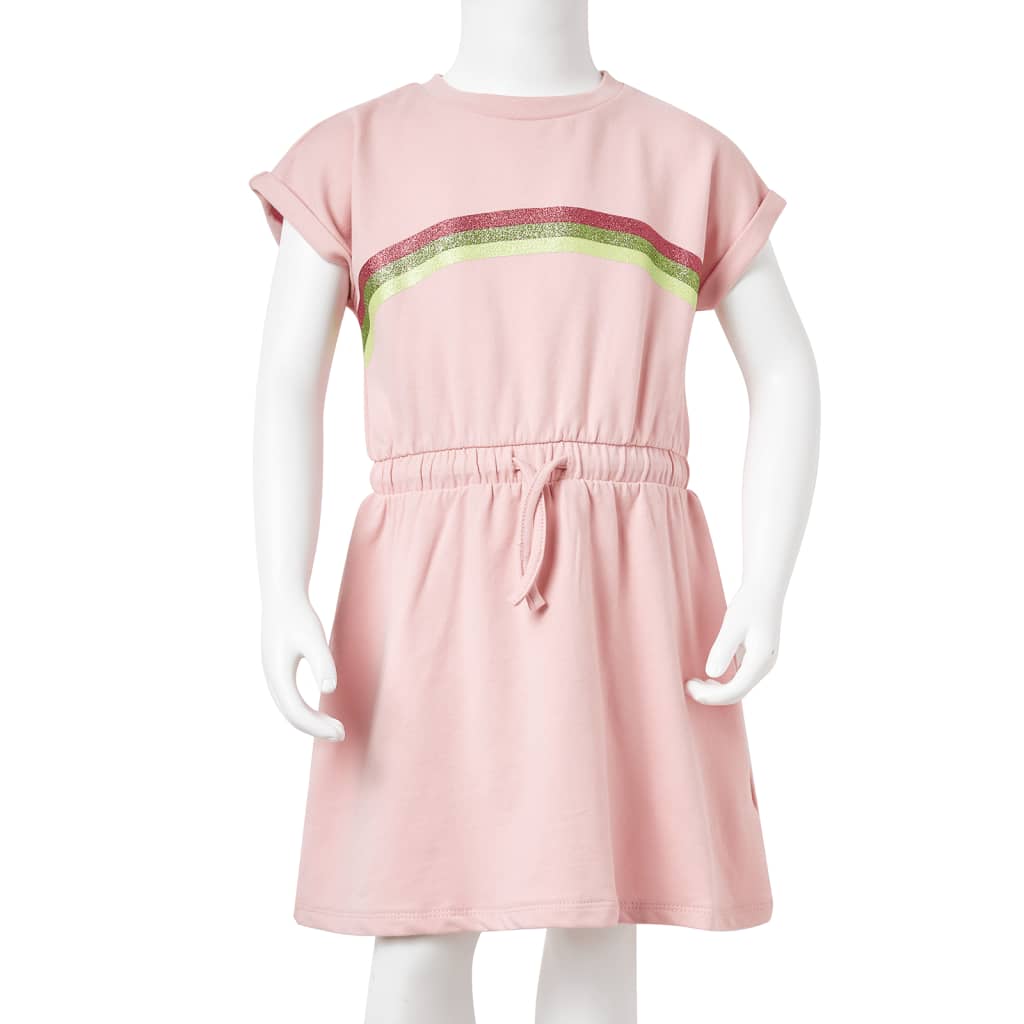 Robe pour enfant taille 92 avec ficelle - rose, 128 (7-8 ans) - number 8.