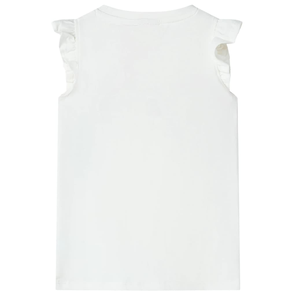 T-shirt pour enfant taille 92 écru - 92 (1 5-2 ans) - number 2.