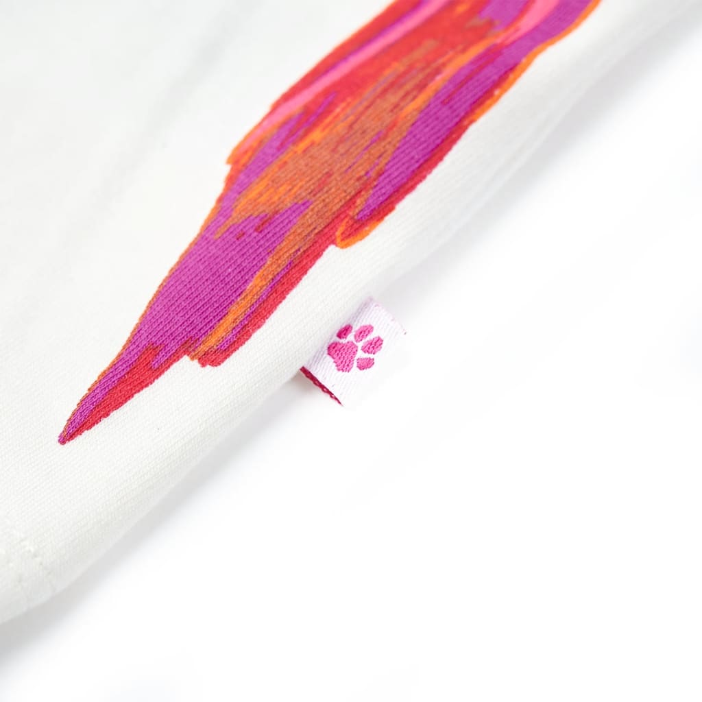 T-shirt pour enfant taille 92 écru - 92 (1 5-2 ans) - number 6.