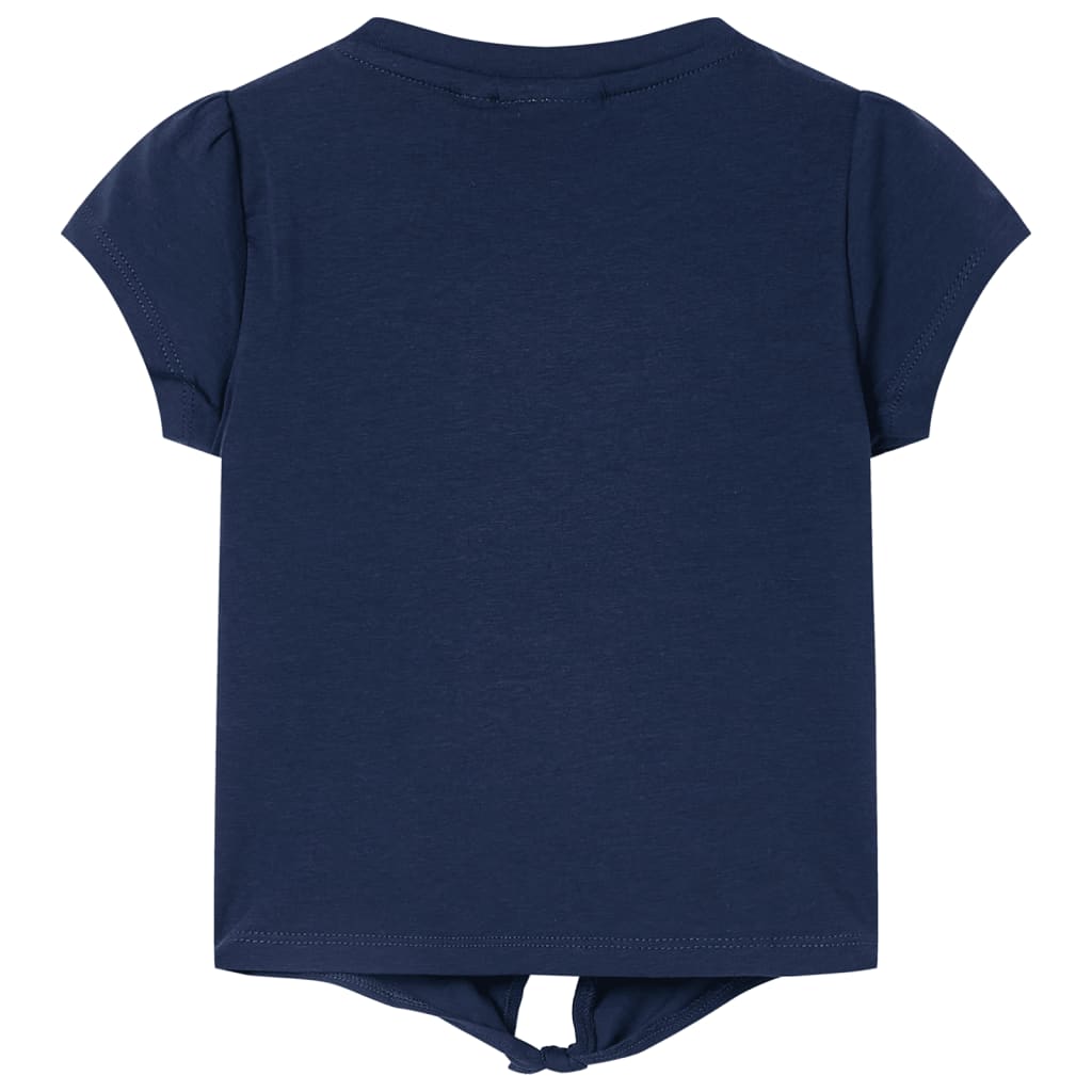 T-shirt pour enfant taille 92 - bleu marine, 92 (1 5-2 ans) - number 2.