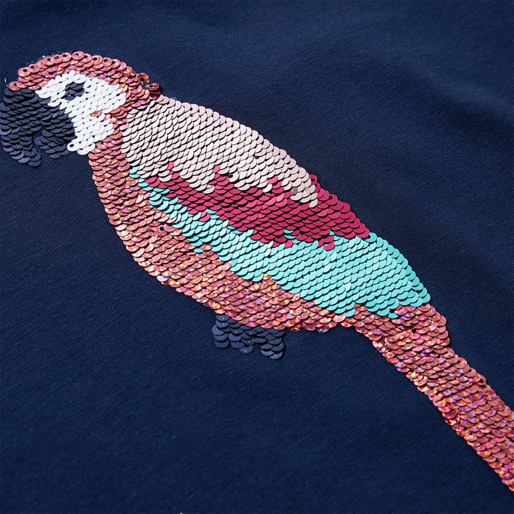 T-shirt pour enfant taille 92 - bleu marine, 92 (1 5-2 ans) - number 4.