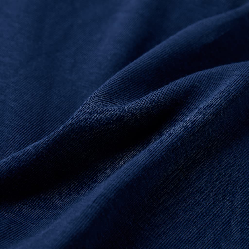 T-shirt pour enfant taille 92 - bleu marine, 92 (1 5-2 ans) - number 7.