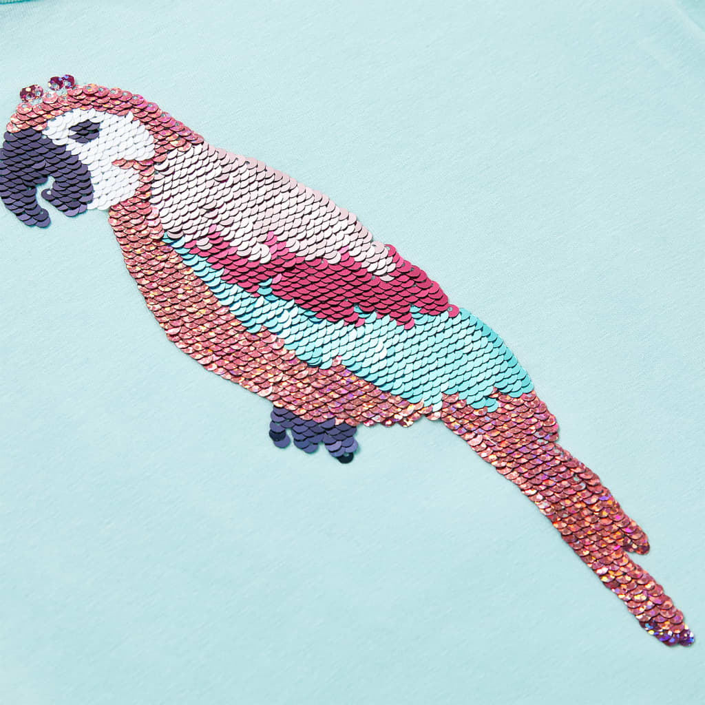 T-shirt pour enfant taille 92 bleu aigue-marine - aqua, 92 (1 5-2 ans) - number 4.