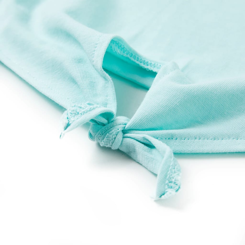 T-shirt pour enfant taille 92 bleu aigue-marine - aqua, 92 (1 5-2 ans) - number 6.