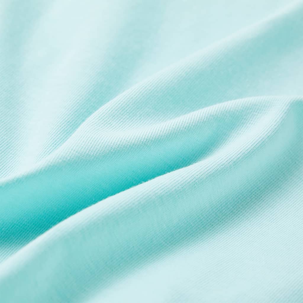 T-shirt pour enfant taille 92 bleu aigue-marine - aqua, 92 (1 5-2 ans) - number 7.