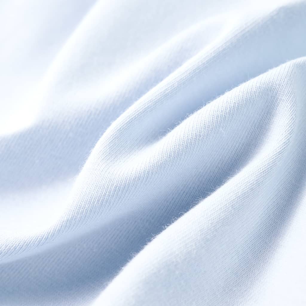 T-shirt pour enfant taille 92 - bleu clair, 140 (9-10 ans) - number 7.