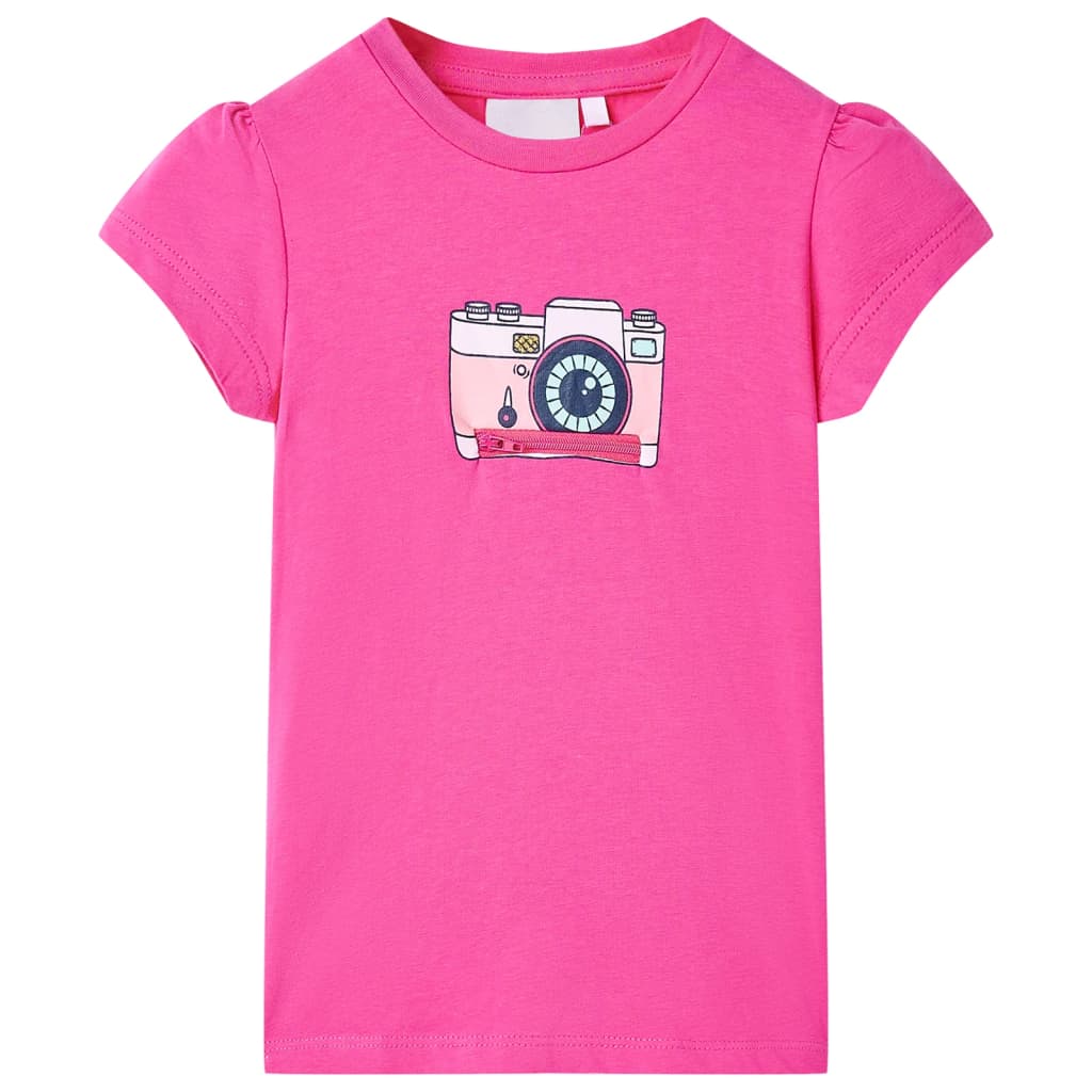 T-shirt pour enfant taille 92 rose - vert, 140 (9-10 ans) - number 1.
