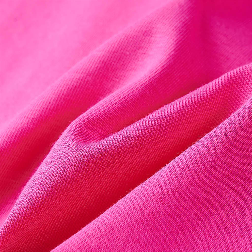 T-shirt pour enfant taille 92 rose - vert, 140 (9-10 ans) - number 7.