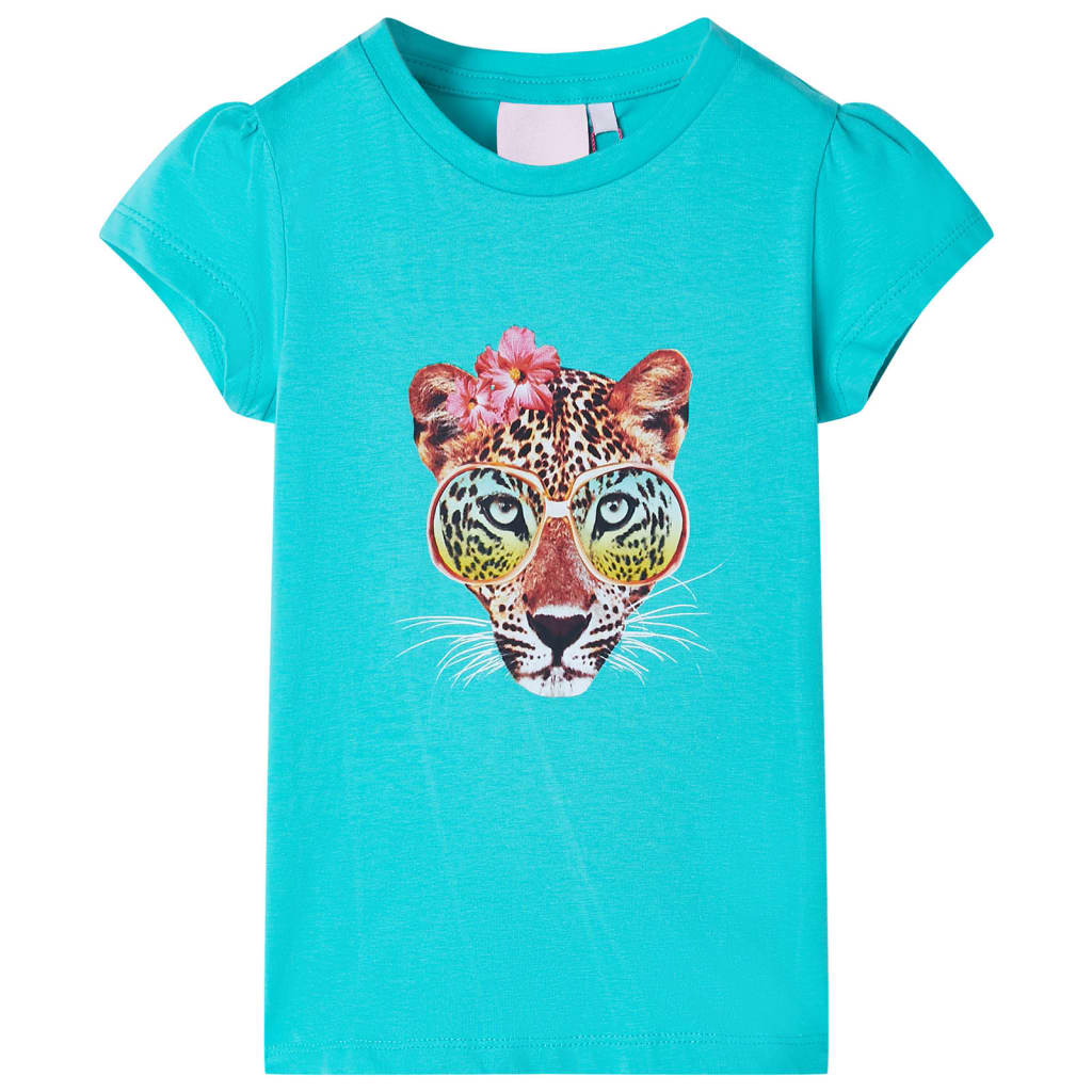 T-shirt pour enfant taille 92 - rose, 104 (3-4 ans) - number 1.