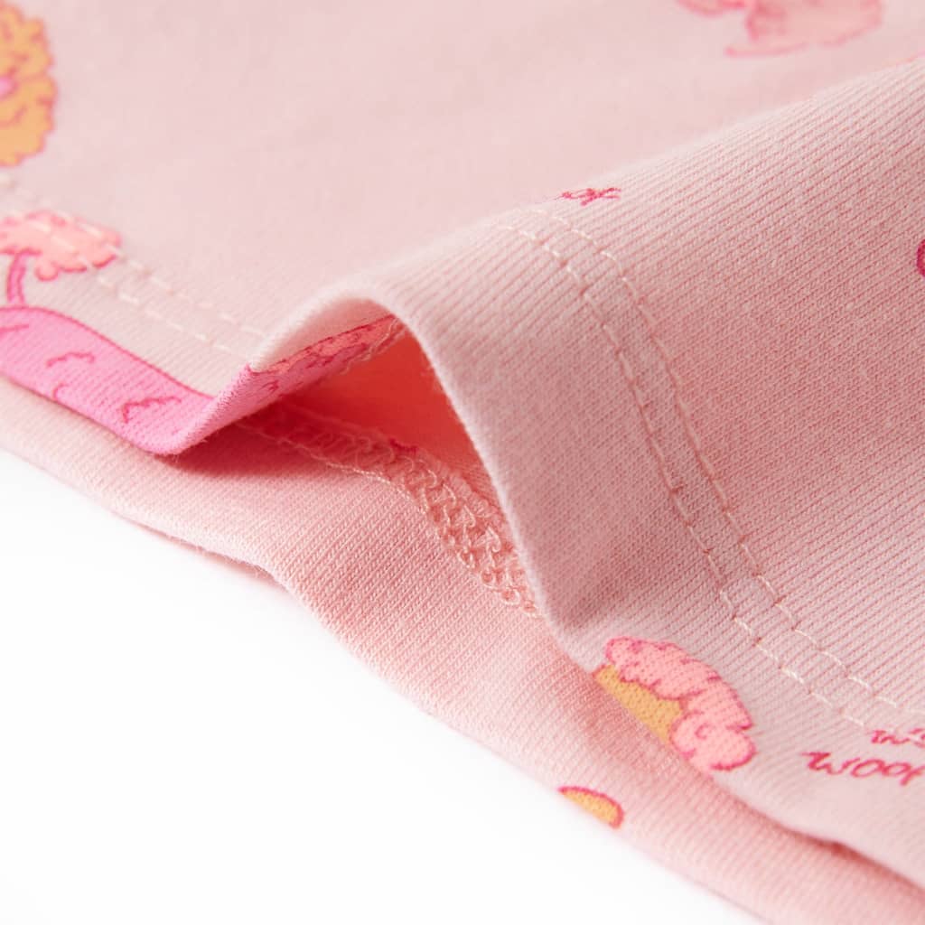 Pyjama pour enfant taille 92 manches courtes rose - 92 (1 5-2 ans) - number 7.