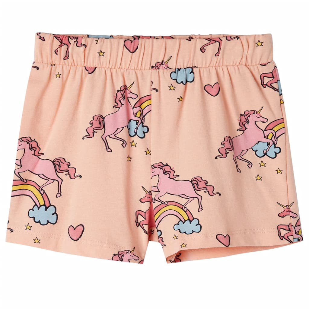 Pyjama pour enfant taille 92 manches courtes orange - 92 (1 5-2 ans) - number 9.