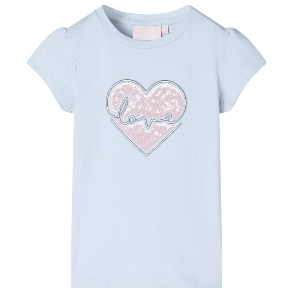 T-shirt pour enfant taille 92 - bleu clair, 92 (1 5-2 ans) - number 1.