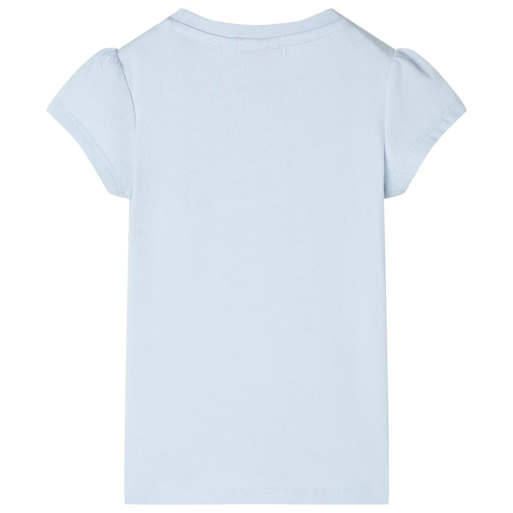 T-shirt pour enfant taille 92 - bleu clair, 92 (1 5-2 ans) - number 2.