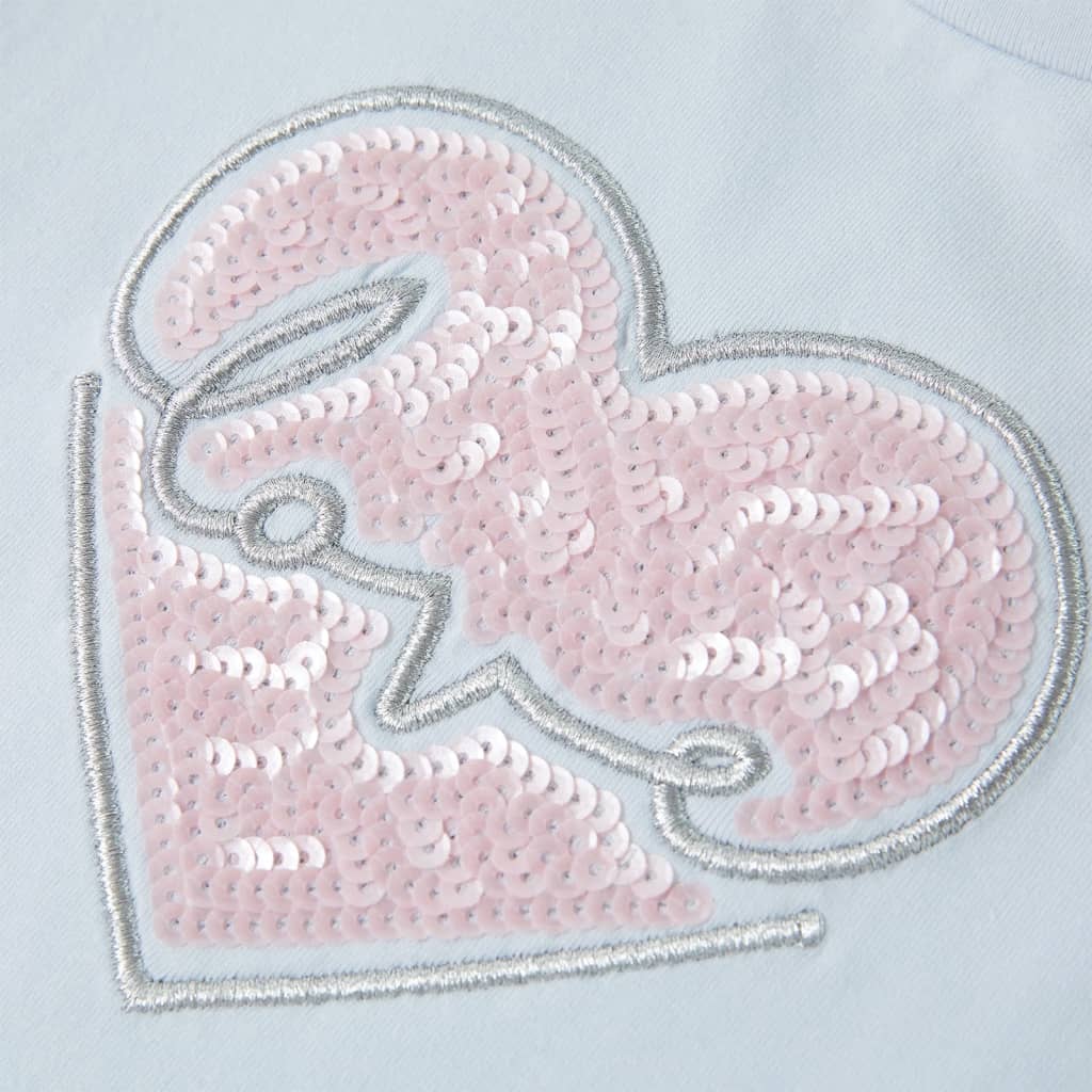 T-shirt pour enfant taille 92 - bleu clair, 92 (1 5-2 ans) - number 4.