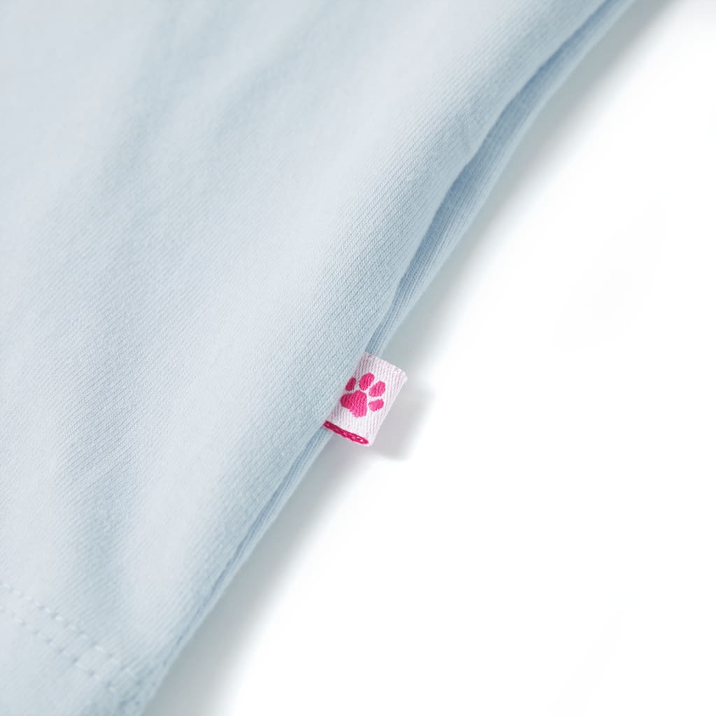 T-shirt pour enfant taille 92 - bleu clair, 92 (1 5-2 ans) - number 5.