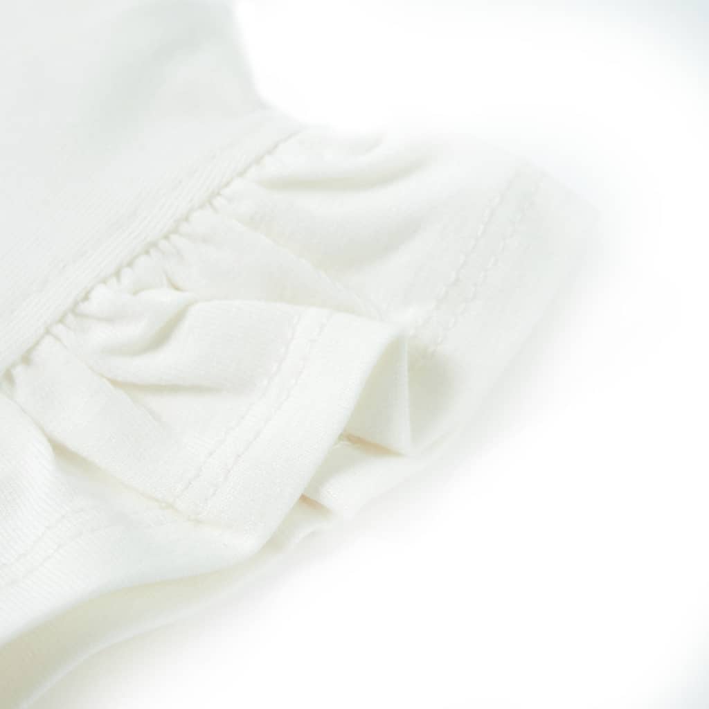 T-shirt pour enfant taille 92 à volants - rose clair, 92 (1 5-2 ans) - number 5.