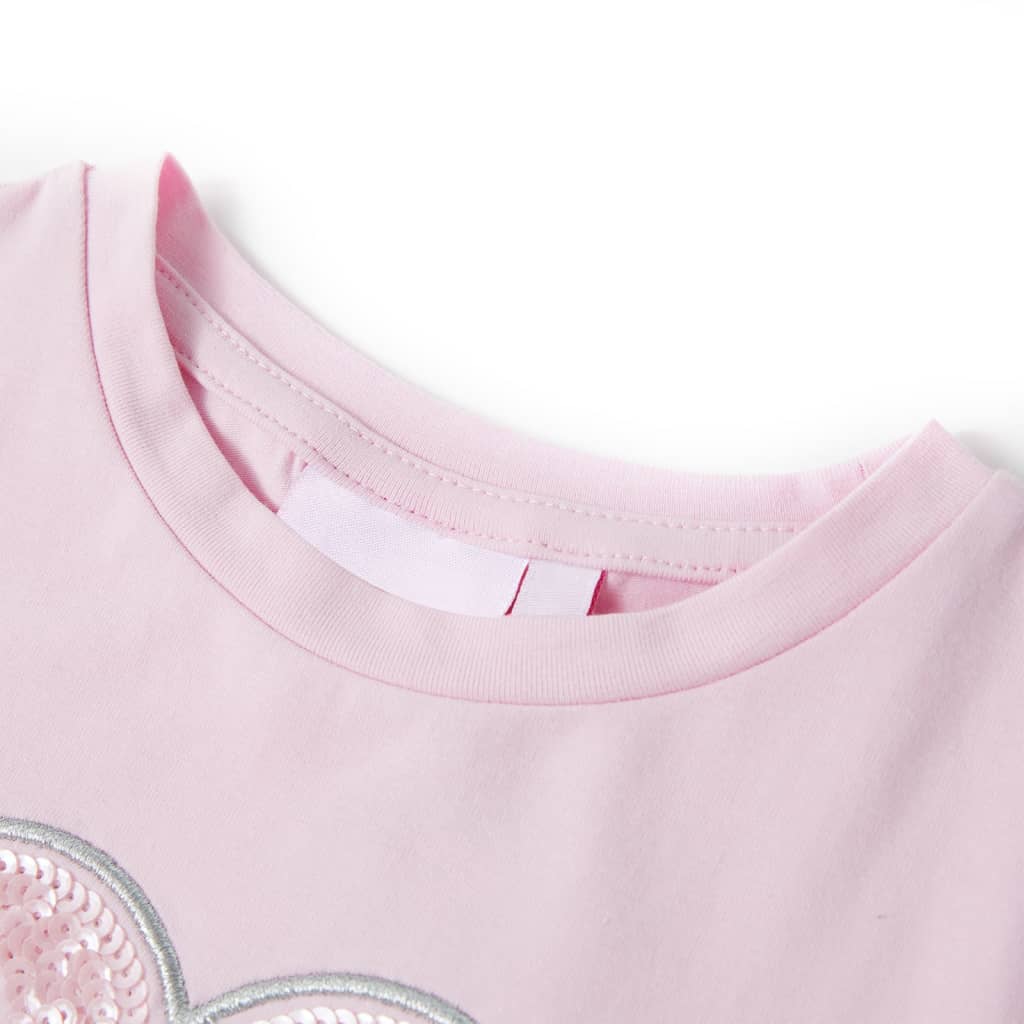 T-shirt pour enfant taille 92 rose - rose clair, 92 (1 5-2 ans) - number 3.
