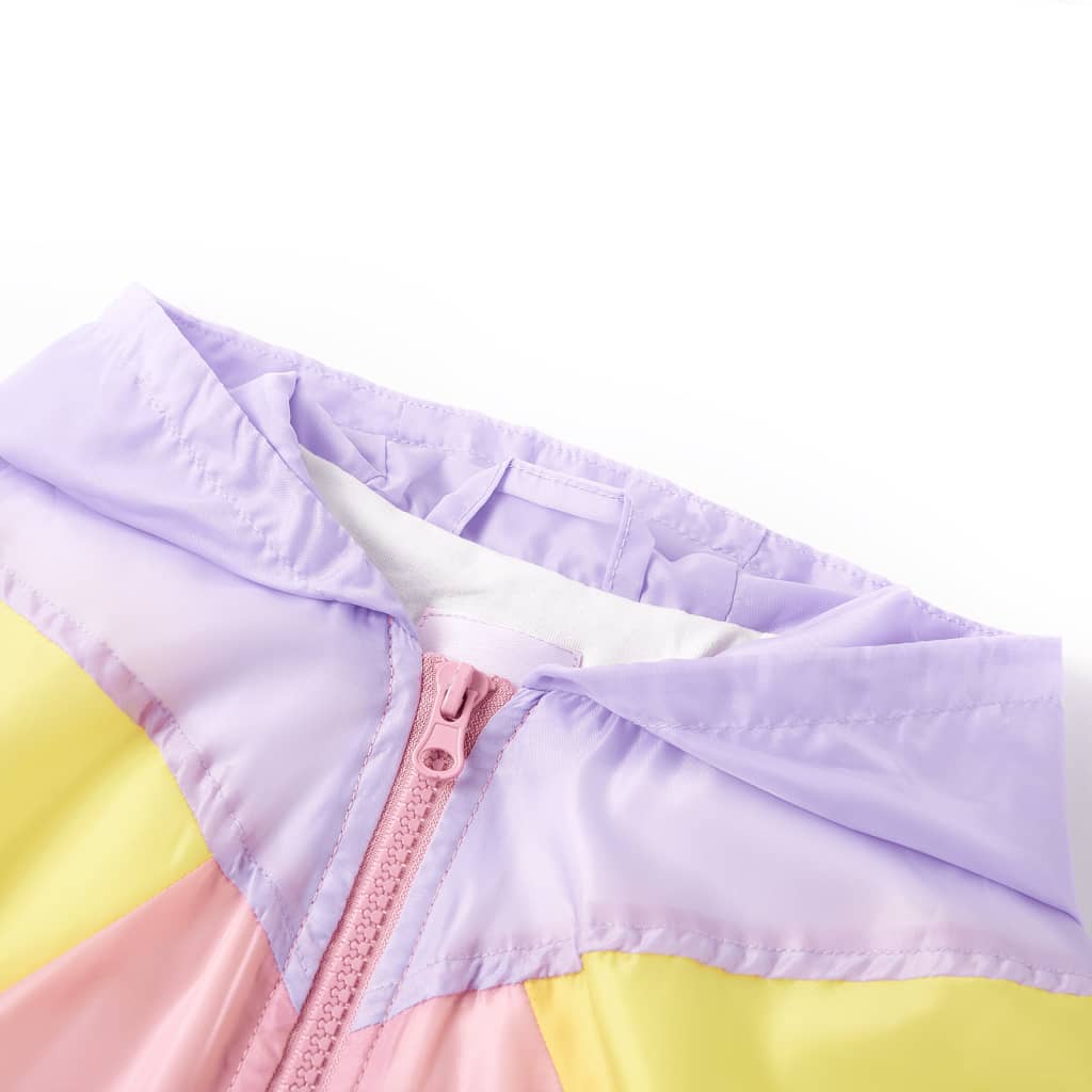 Veste à capuche pour enfant taille 92 fermeture éclair multicolore - rose, 92 (1 5-2 ans) - number 3.